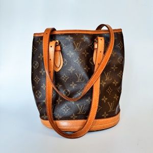 Louis Vuitton Monogram Petit Bucket Bag